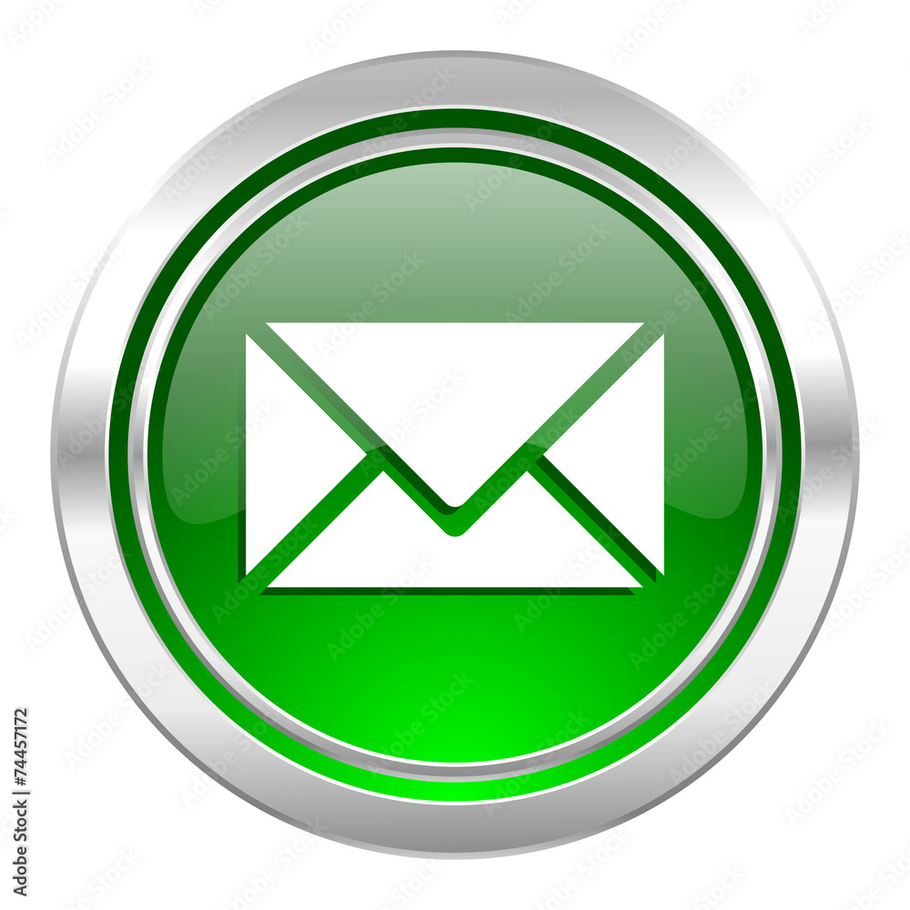 email icon, green button, post sign email icon, green button, post sign