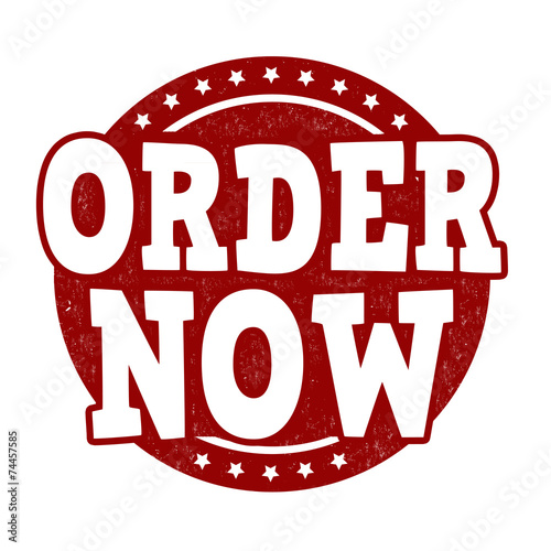 Order now stamp