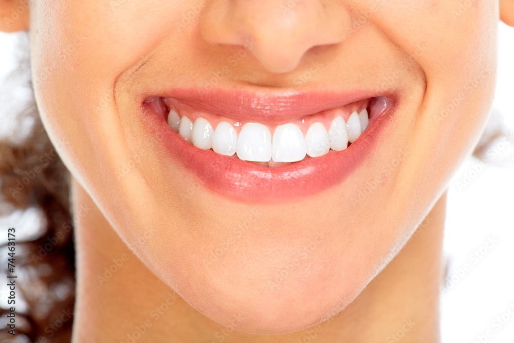 Obraz premium Beautiful woman smile.