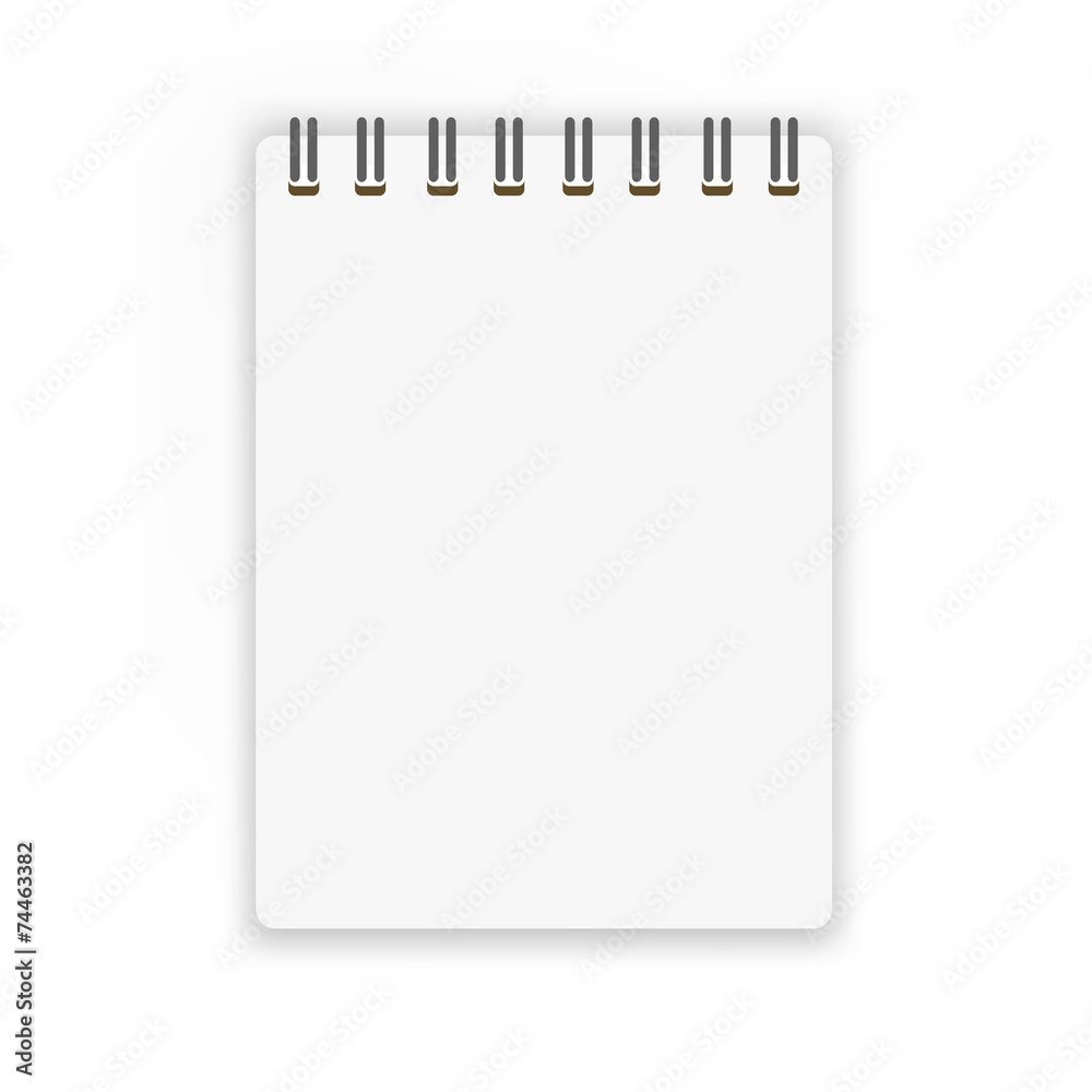 notepad vector notepad vector