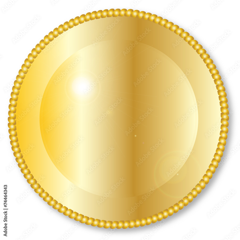 Round Golden Background Round Golden Background