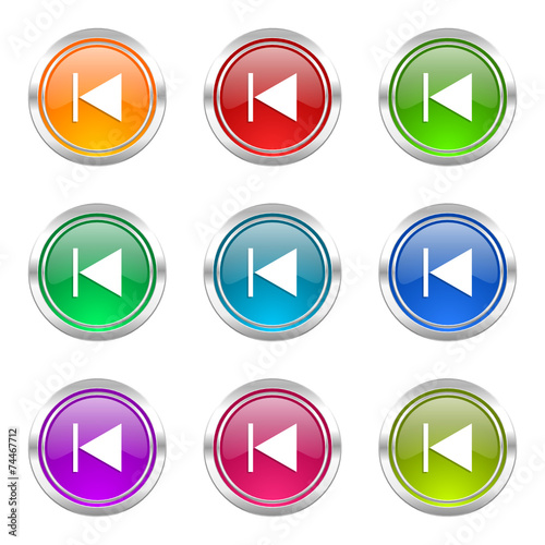 Free Download previous colorful vector icons set - GFXLoad