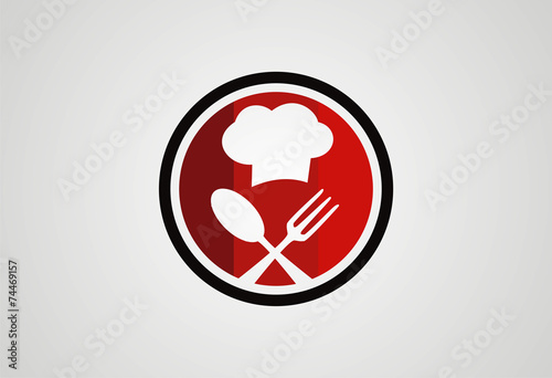 Restourant logo vector photo