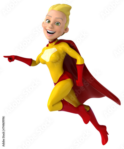 Fun superhero