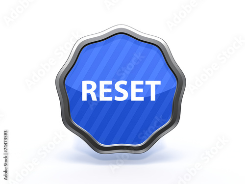 Obraz na płótnie reset star icon on white background