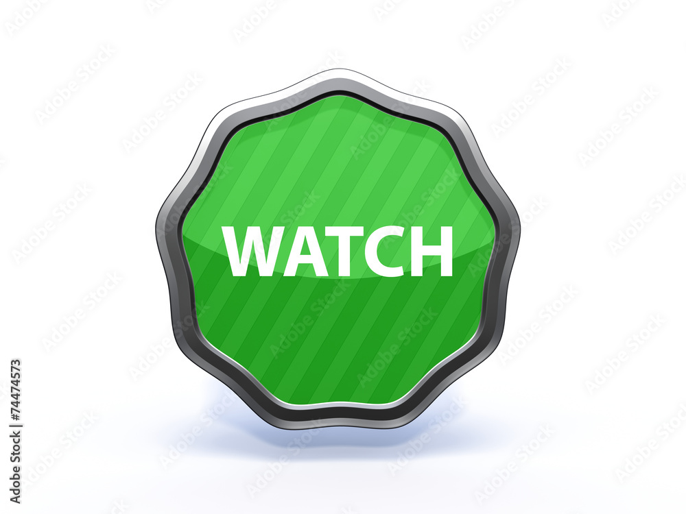 watch star icon on white background watch star icon on white background