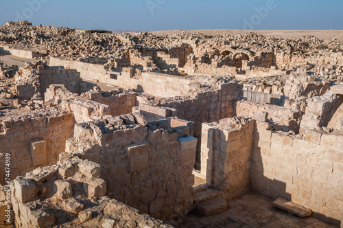 Avdat National Park constructions photo