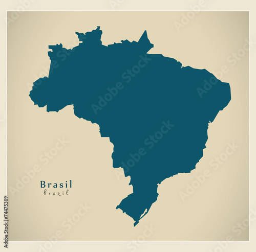 Modern Map - Brasil BR