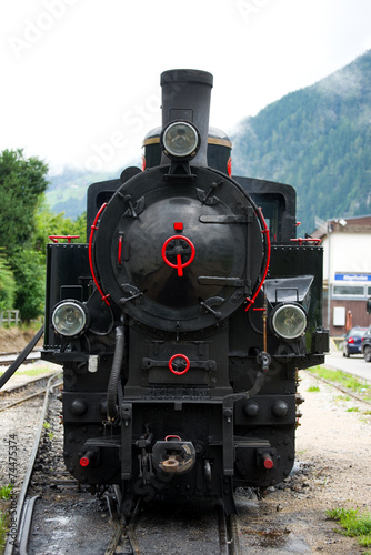Zillertalbahn in den Alpen - Österreich