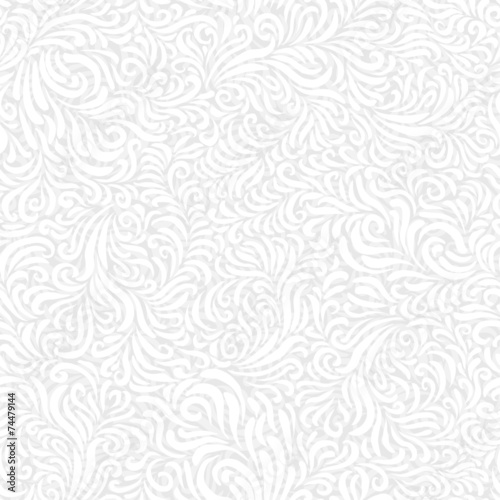 Seamless White Frost Pattern