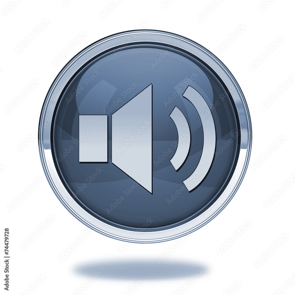 volume pointer icon on white background volume pointer icon on white background