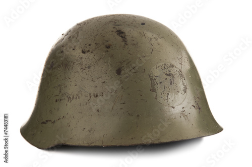 Old Military Helmet