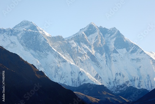 Everest and Lhotse