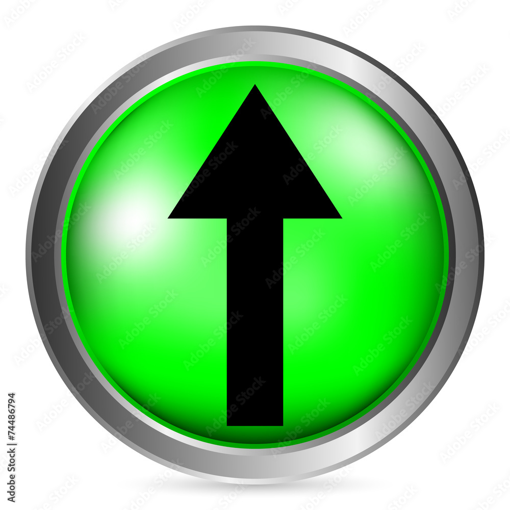 Arrow straight button Arrow straight button