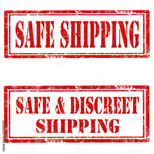 Fototapet Set of stamps