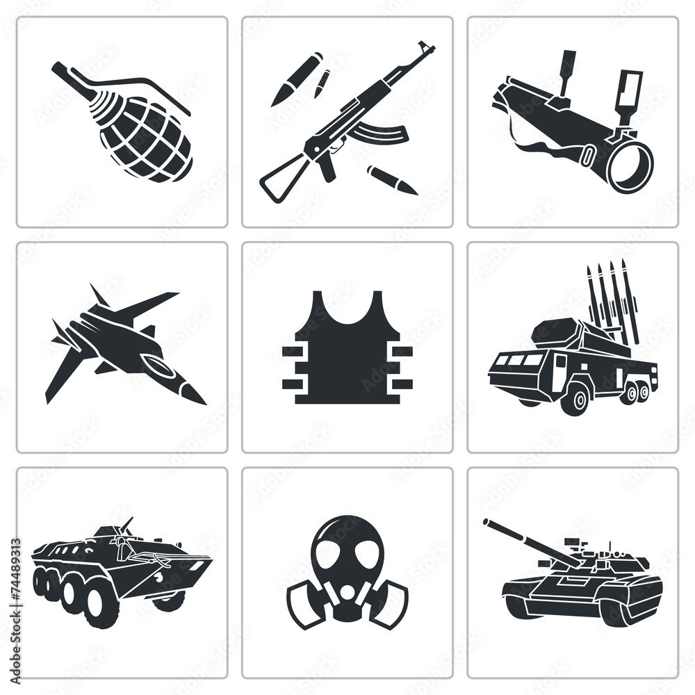 Armament Icon set