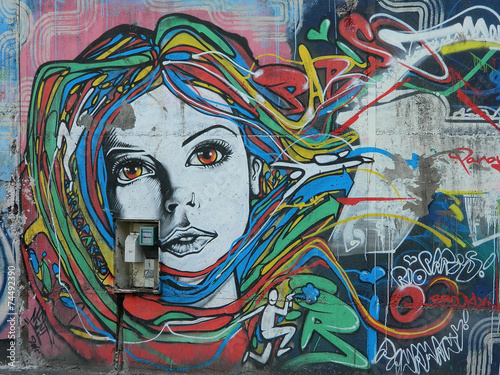 Fototapeta street art