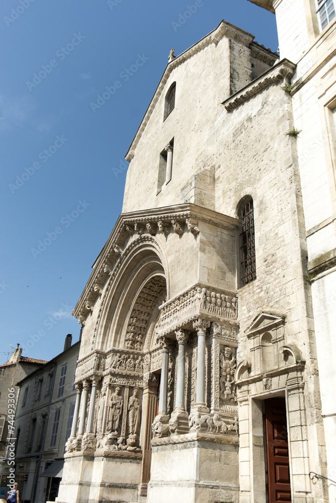 The Church of Saint Trophime in Arles, France