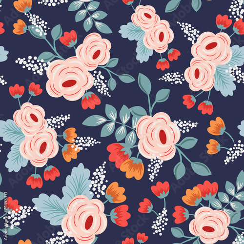 Floral seamless pattern