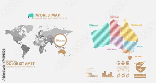 map infographic