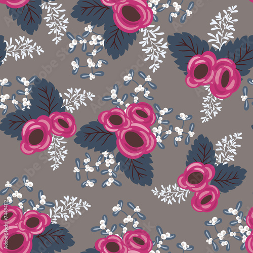 Floral seamless pattern