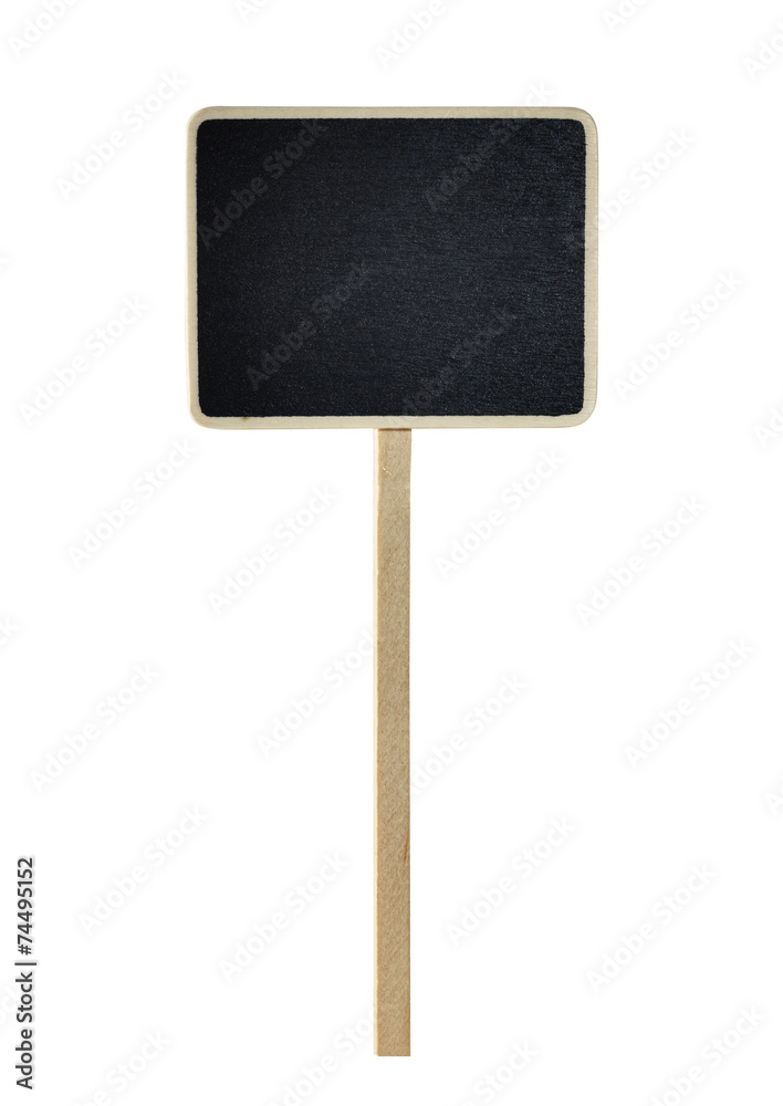Wood sign isolated on white background Wood sign isolated on white background