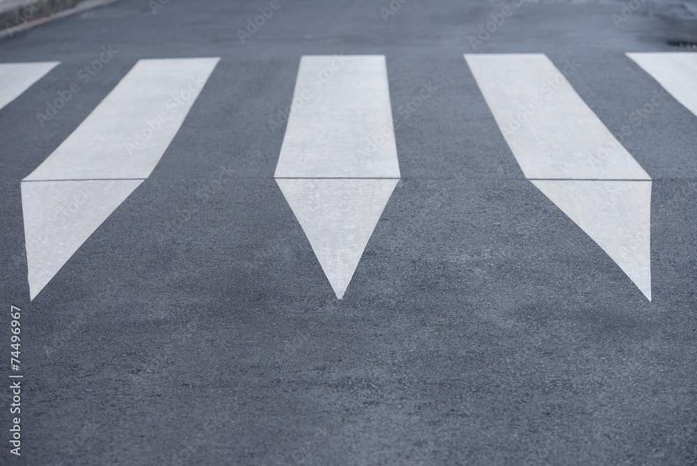 road markings crosswalk