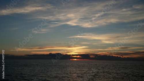 Tramonto infuocato