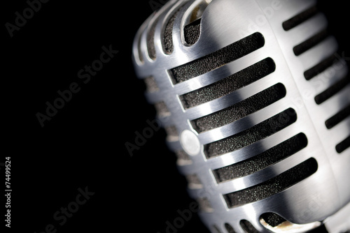 Fotografie Chrome Microphone