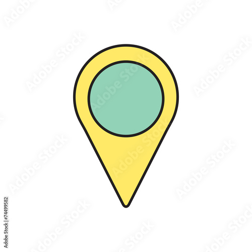Vector navigation icon. Eps10 Free Download Vector navigation icon. Eps10 - GFXLoad