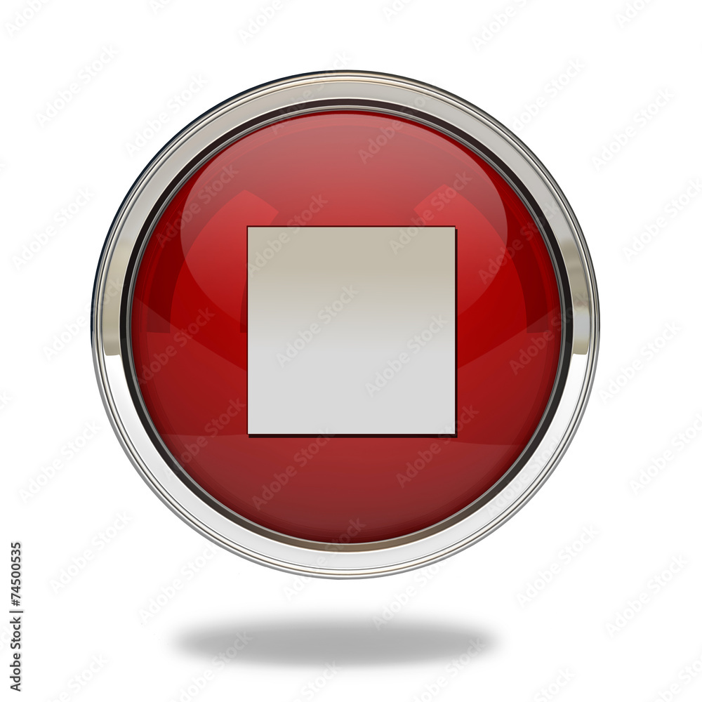 stop pointer icon on white background stop pointer icon on white background