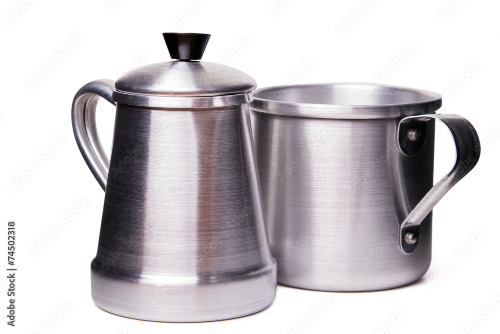 aluminum traditional tea cup and pot aluminum traditional tea cup and pot