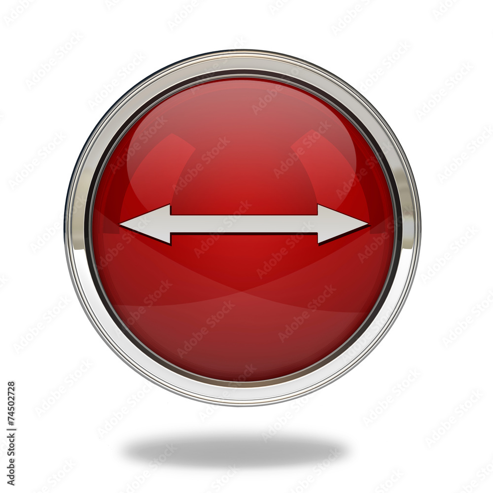 Arrow pointer icon on white background Arrow pointer icon on white background