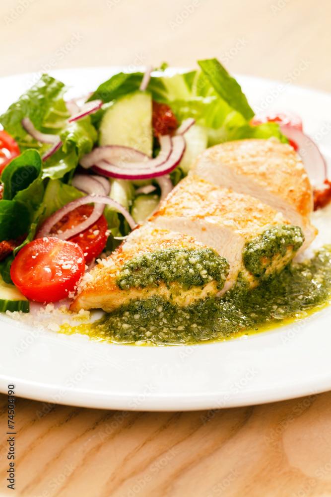 chicken breast with vegetables chicken breast with vegetables