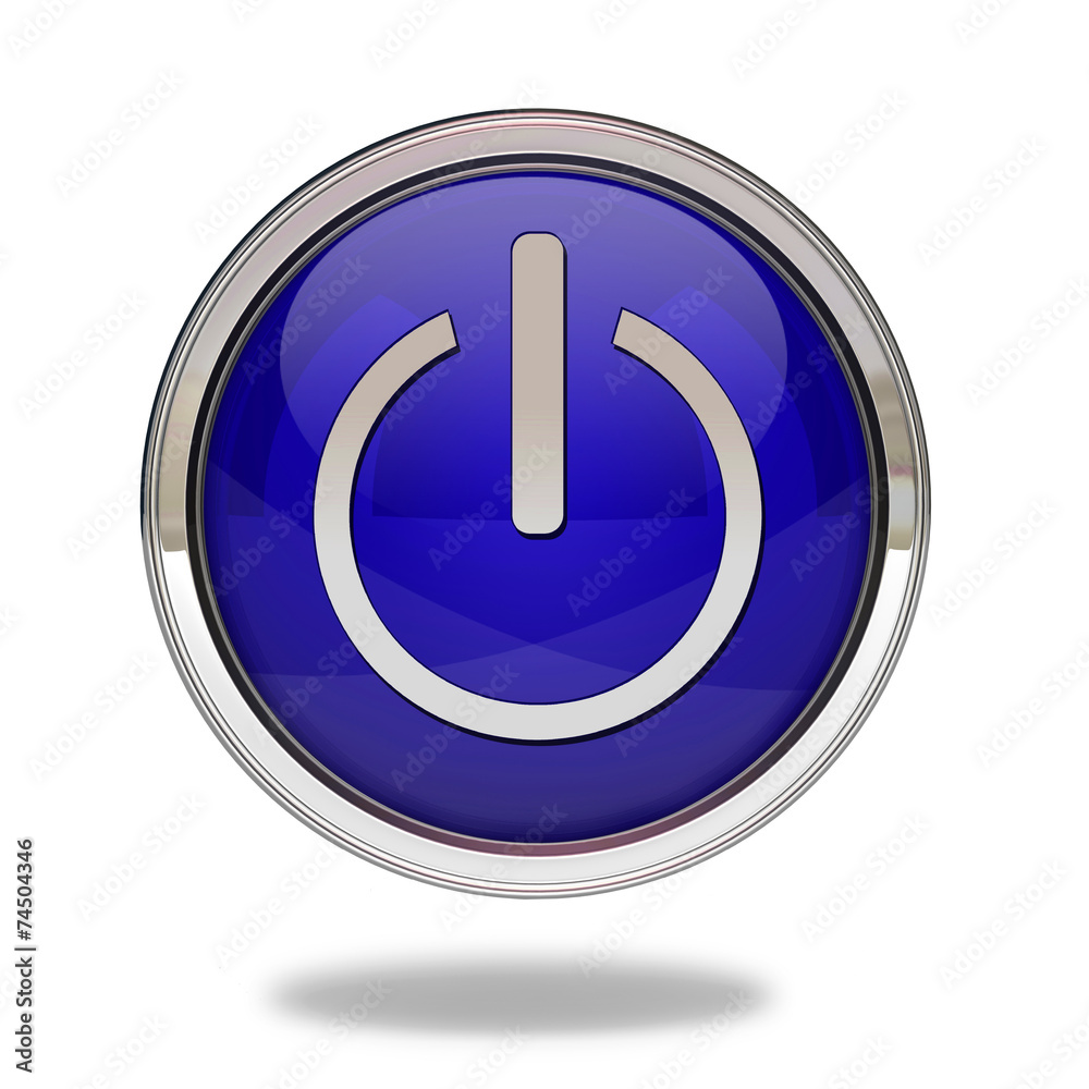 power pointer icon on white background power pointer icon on white background