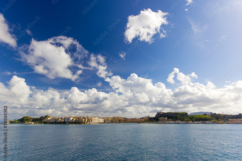 city of Corfu