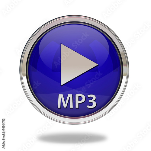 music pointer icon on white background