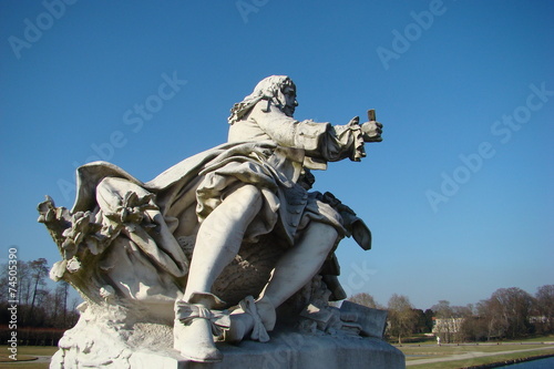 Fotografi Statue de Molière, Domaine de chantilly.
