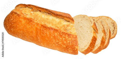 Sourdough Bloomer Bread Loaf