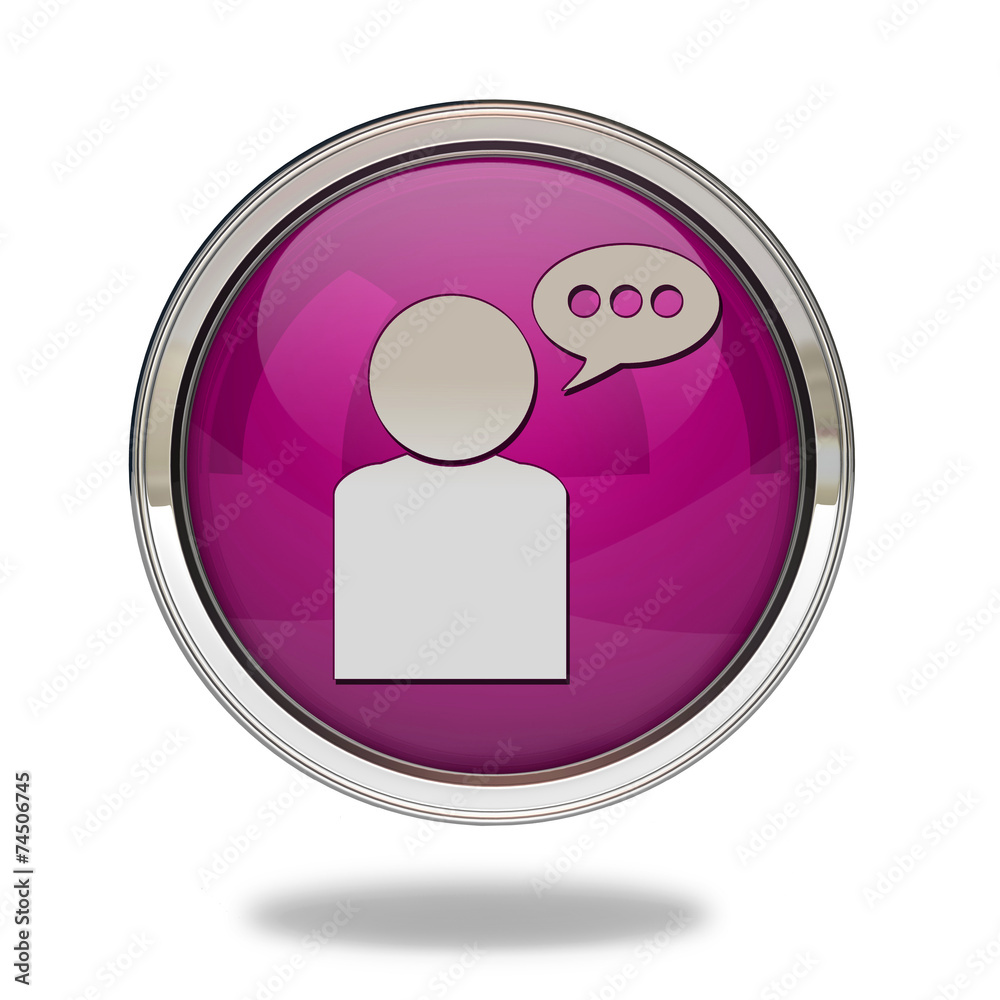 forum pointer icon on white background forum pointer icon on white background