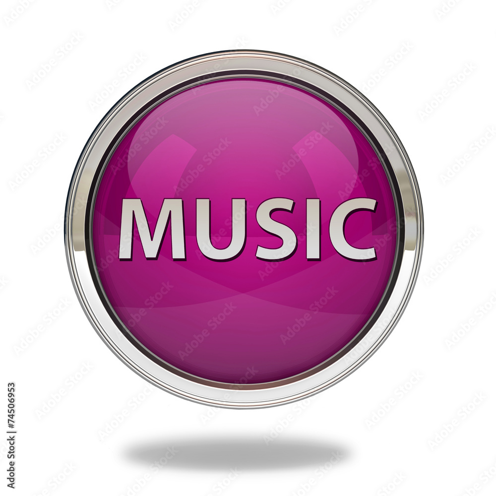music pointer icon on white background music pointer icon on white background