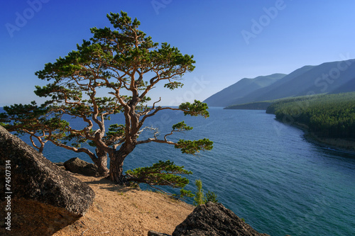 View of Baikal from the cliff