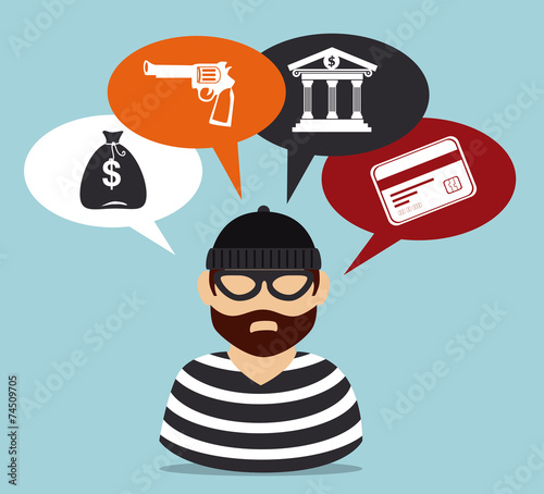 Law Design over blue background vector illustration