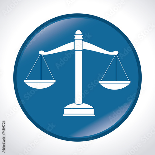 Law Design over white background vector illustration