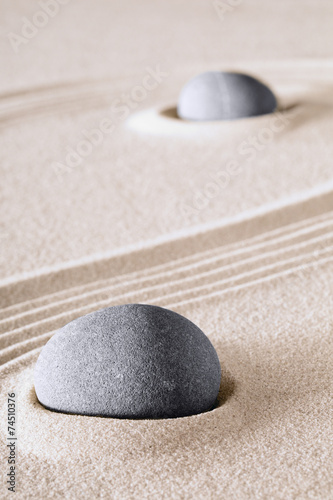 Canvas Print harmony zen background