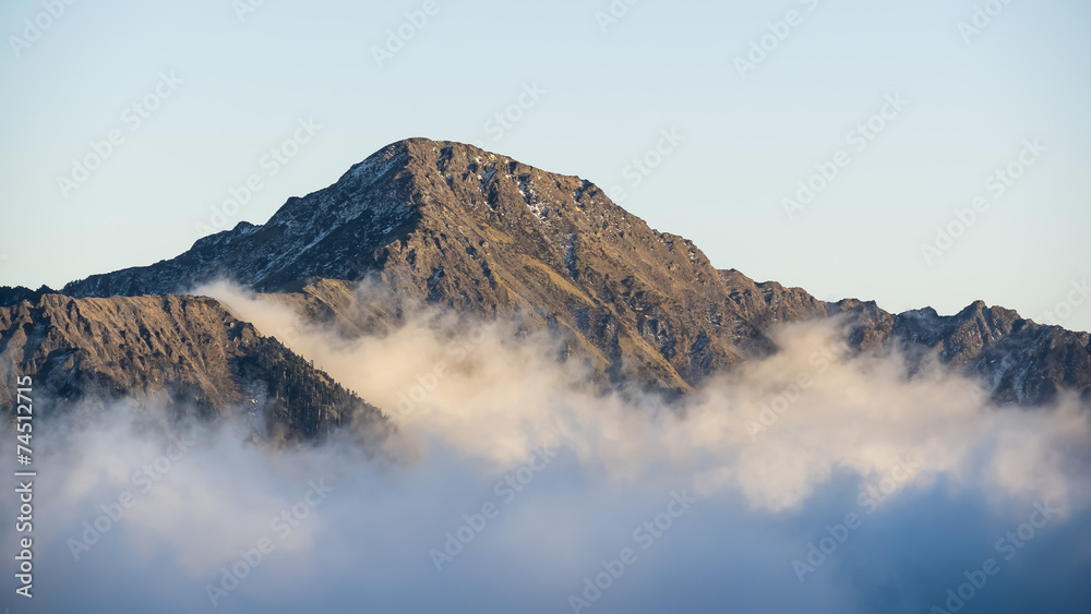 Hehuanshan and cloud sea Hehuanshan and cloud sea
