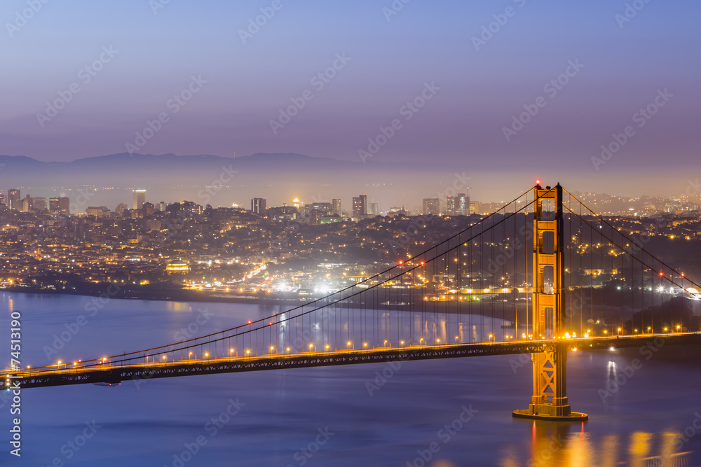 Golden Gate Bridge, SFO