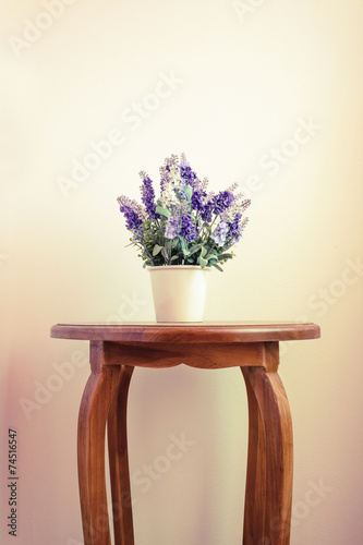 Fototapeta Naklejka Na Ścianę i Meble -  Lavender in flower pot