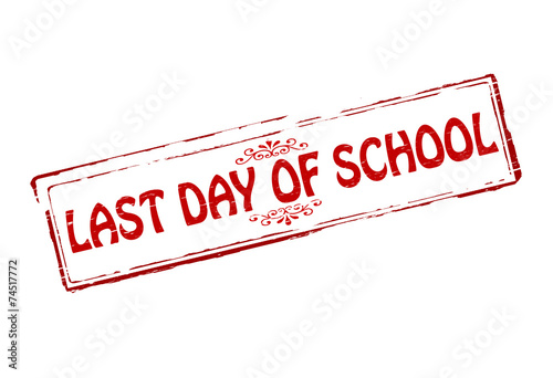 Last day of school