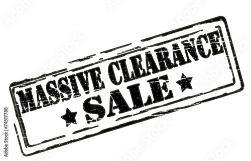 Massive clearance